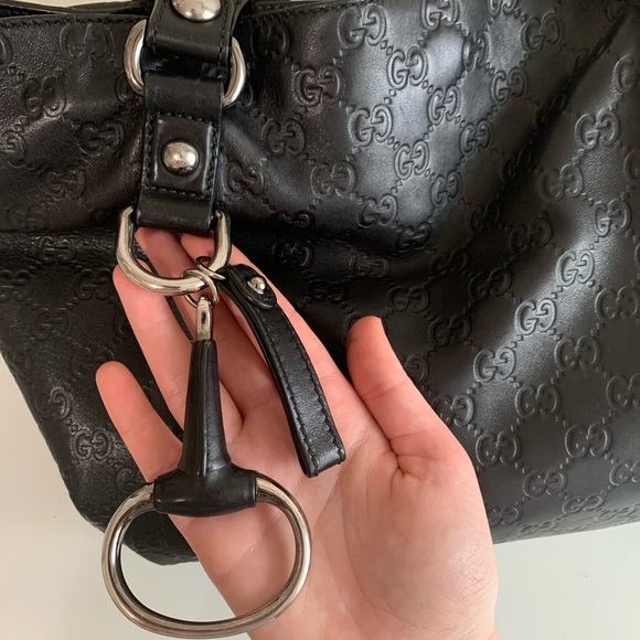 SOLD GUCCI Guccissima Icon Bit Tote Bag - Picture 7 of 16